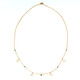 Collar en oro con Esmeralda de Zambia AAA (de Melo)