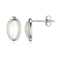 Pendientes en plata con Nácar