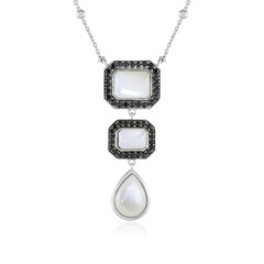 Collar en plata con Nácar (Dallas Prince Designs)
