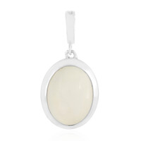 Colgante en plata con Piedra de Luna blanca