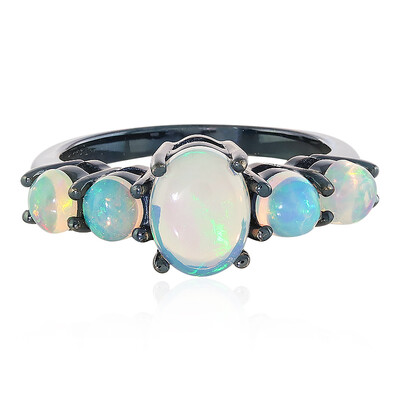 Anillo en plata con Ópalo de Welo
