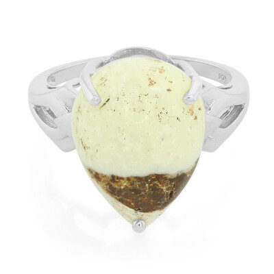 Anillo en plata con Magnesita