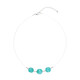 Collar en plata con Amazonita