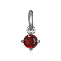 Colgante en plata con Granate de Mozambique