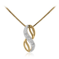Collar en plata con Diamante I3 (I)