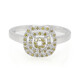 Anillo en plata con Diamante fantasía