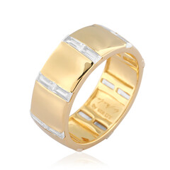 Anillo en plata con Zircón (de Melo)