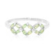 Anillo en plata con Alejandrita de Brasil