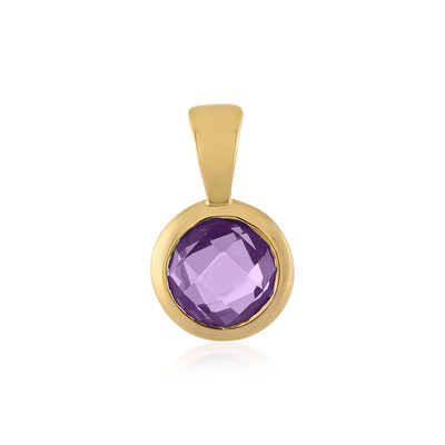 Colgante en oro con Amatista