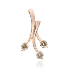Colgante en oro con Diamante rosa de Francia de Argyle SI1