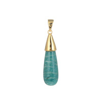 Colgante en plata con Amazonita