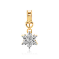 Colgante en oro con Diamante IF (D)