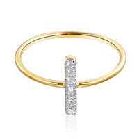 Anillo en oro con Diamante I3 (I)