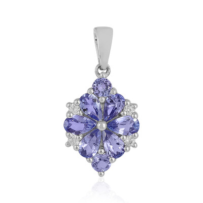 Colgante en plata con Tanzanita