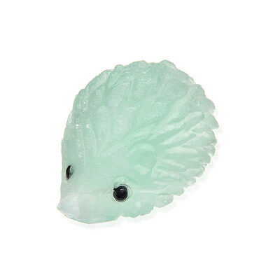 Figura con Fluorita verde