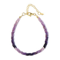 Brazalete en plata con Fluorita