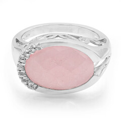 Anillo en plata con Jade