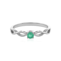 Anillo en plata con Esmeralda de Colombia