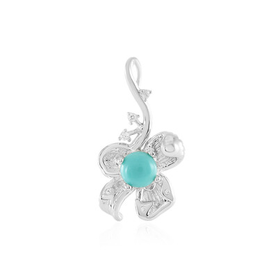 Colgante en plata con Turquesa