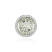 Colgante en plata con Amatista verde