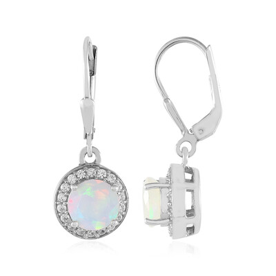 Pendientes en plata con Ópalo de Welo