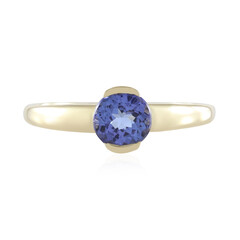 Anillo en oro con Tanzanita AAA