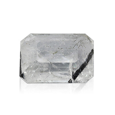 Piedra preciosa con Cuarzo rutilado negro