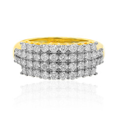 Anillo en oro con Diamante IF (D)