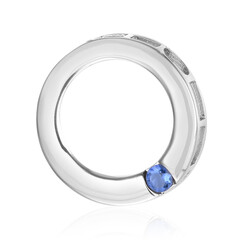 Colgante en plata con Fluorita de color cambiante