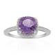 Anillo en plata con Amatista