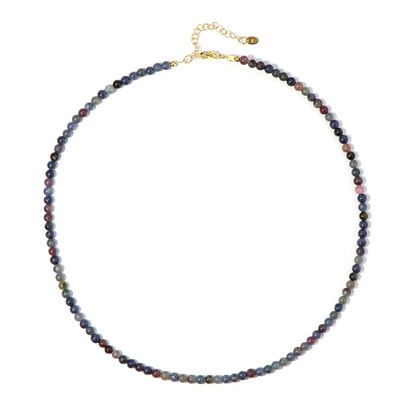 Collar en plata con Zafiro de Mozambique