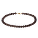 Collar en plata con Cuarzo ahumado