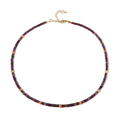 Collar en plata con Rubí de Madagascar