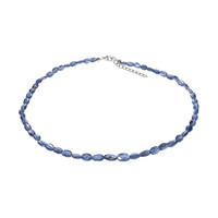 Collar en plata con Cianita de Nepal