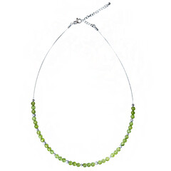 Collar en plata con Peridoto