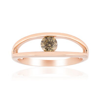 Anillo en oro con Diamante rosa de Francia de Argyle VS1