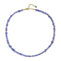 Collar en plata con Tanzanita