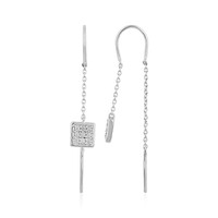 Pendientes en plata con Zircón