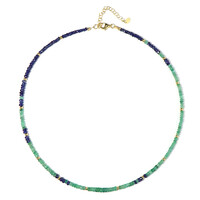 Collar en plata con Esmeralda de Zambia