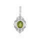 Colgante en plata con Peridoto