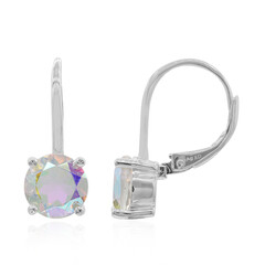 Pendientes en plata con Topacio Rayo de Luna