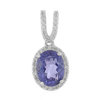 Colgante en plata con Tanzanita
