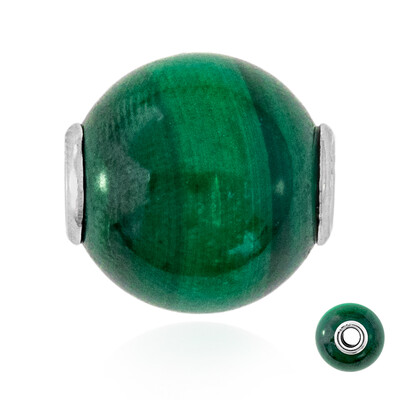 Colgante en plata con Malaquita (MONOSONO COLLECTION)