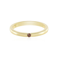 Anillo en plata con Diamante rojo I2