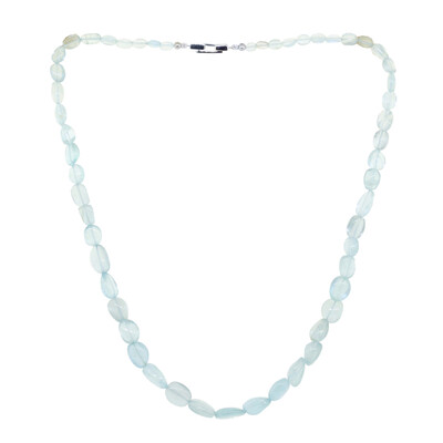 Collar en plata con Aguamarina