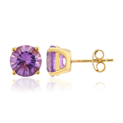 Pendientes en plata con Amatista