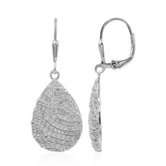 Pendientes en plata con Zircón