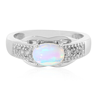 Anillo en plata con Ópalo de Welo