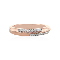 Anillo en plata con Diamante I4 (J)