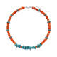 Collar en plata con Turquesa